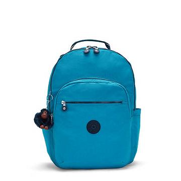 Bolsas Para Portatil Kipling Seoul Large 15" Backpack Verdes | MX 1649DF